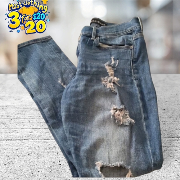 Express Denim - Express distressed jeans size 8 R